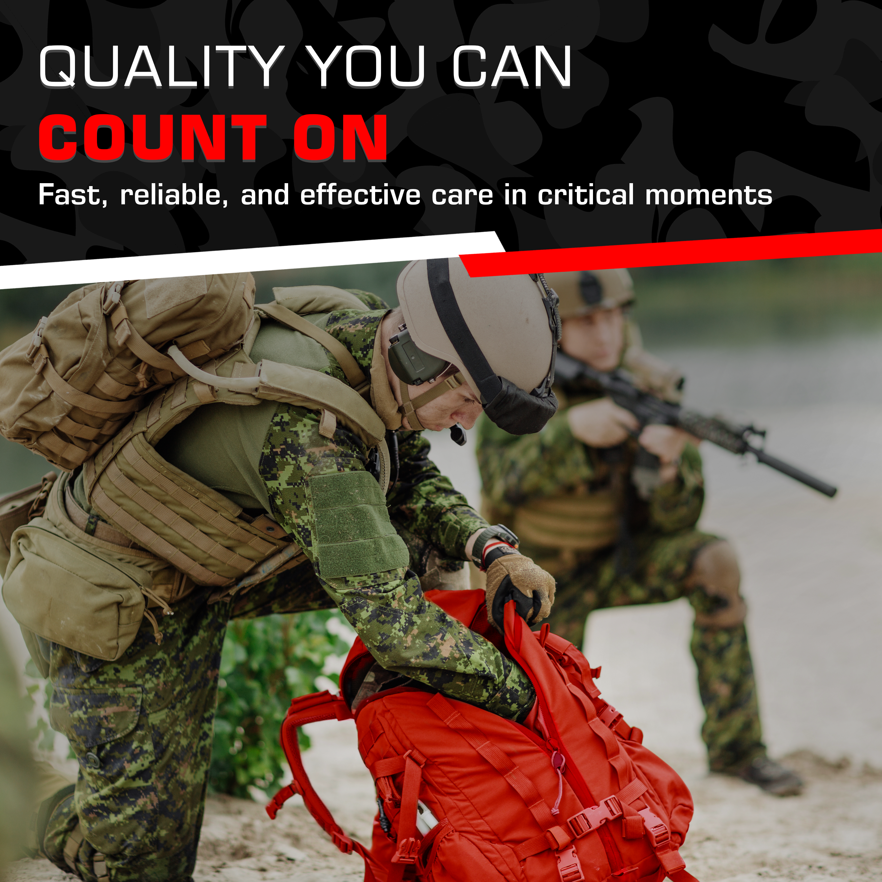 Fully Stocked Rucksack Assault Trauma Tactical IFAK Kit - We The Collective