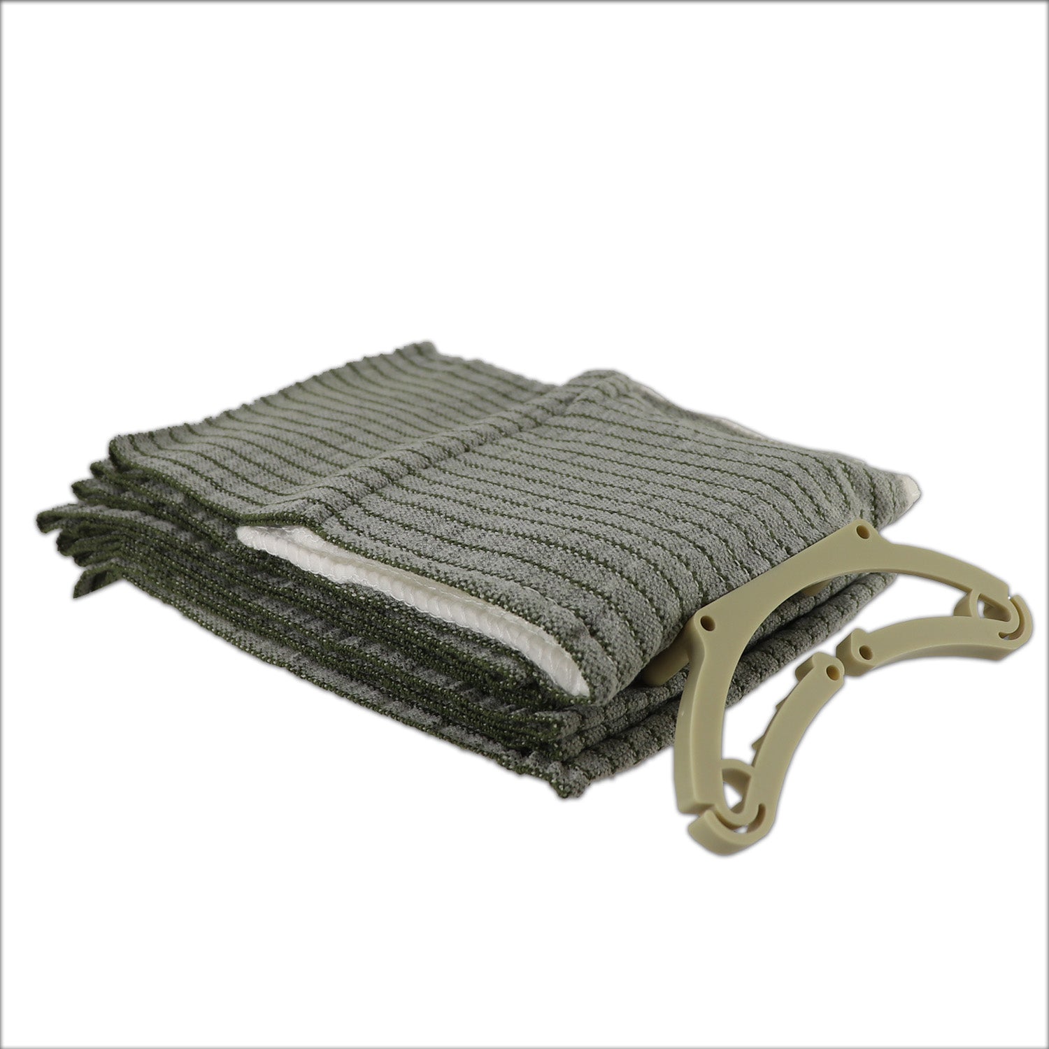 High-strength Israeli Type 4-inch pressure bandage for bleeding management, shown with durable, secure fastening.