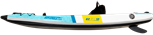 Backcountry Sportsman EZLite10™ inflatable kayak in vibrant color, showcasing its lightweight design and compact storage features.