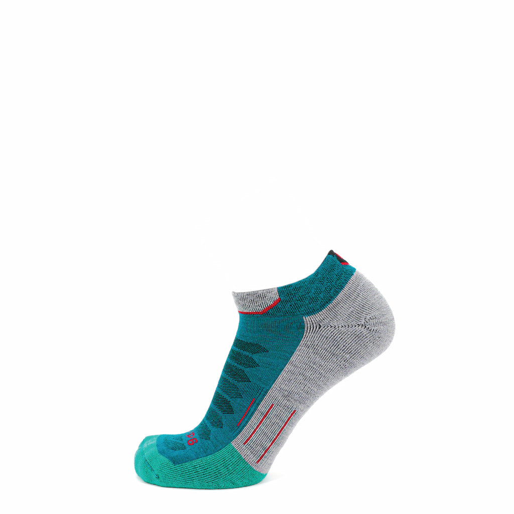 3 Pack Emerald - Run Ankle Midweight Merino Wool Sock - OVERLANDERS Outfitter