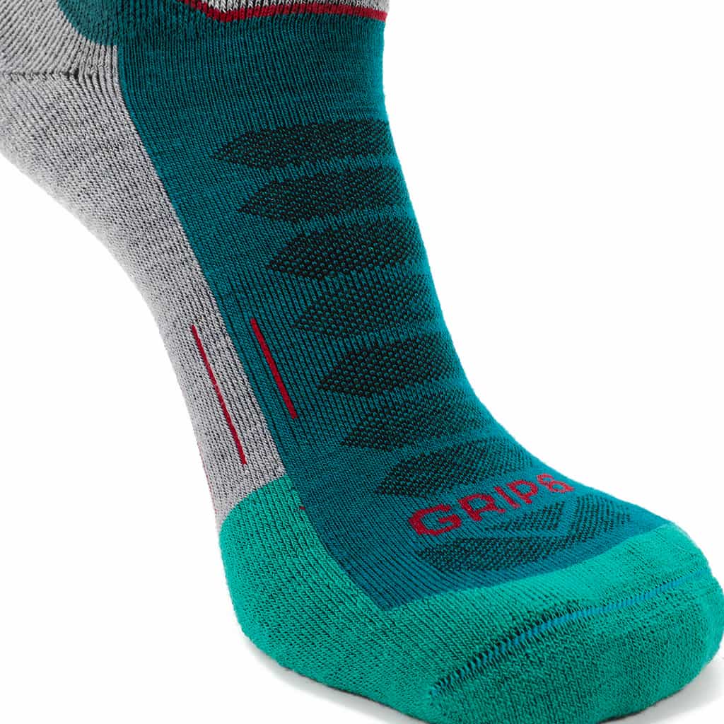 3 Pack Emerald - Run Ankle Midweight Merino Wool Sock - OVERLANDERS Outfitter