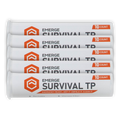 Emerge Survival toilet paper pack with 50 durable, biodegradable sheets, suitable for emergency and outdoor use.