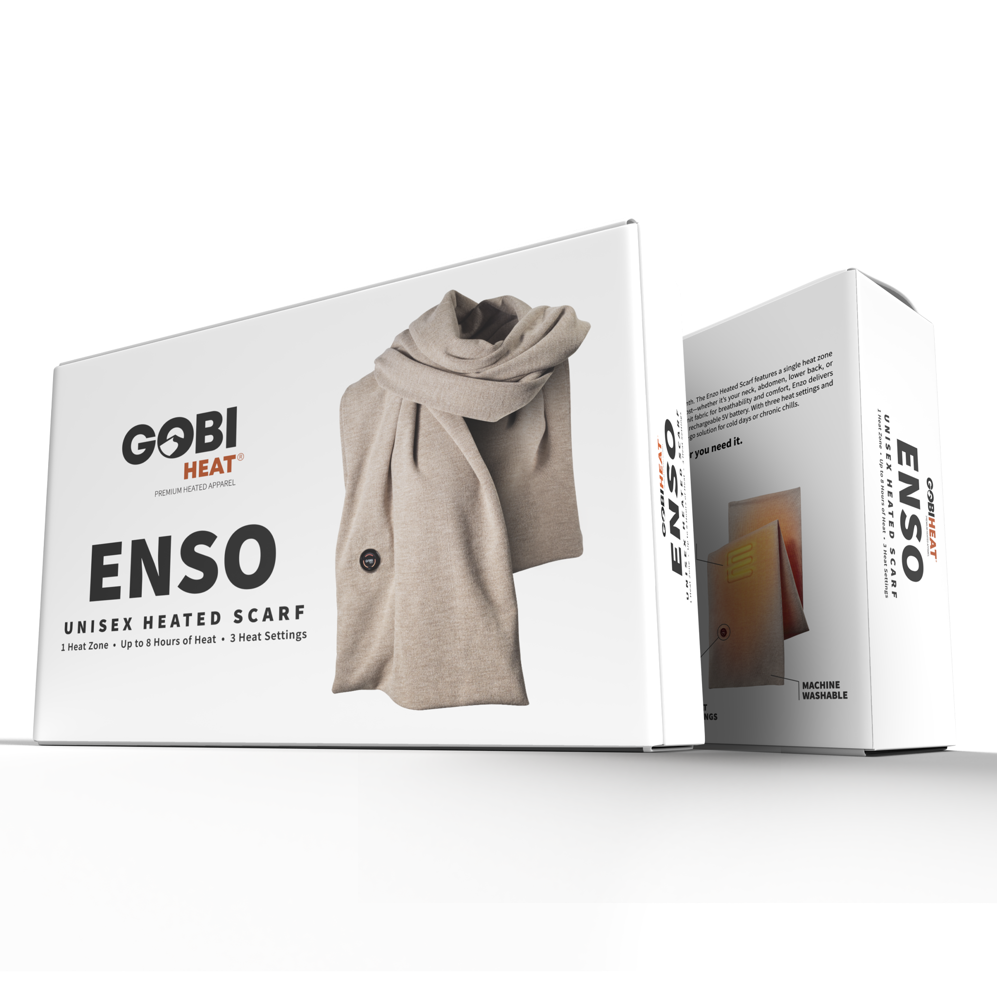 Enso Heated Scarf – Fashion Meets Function - OVERLANDERS Outfitter