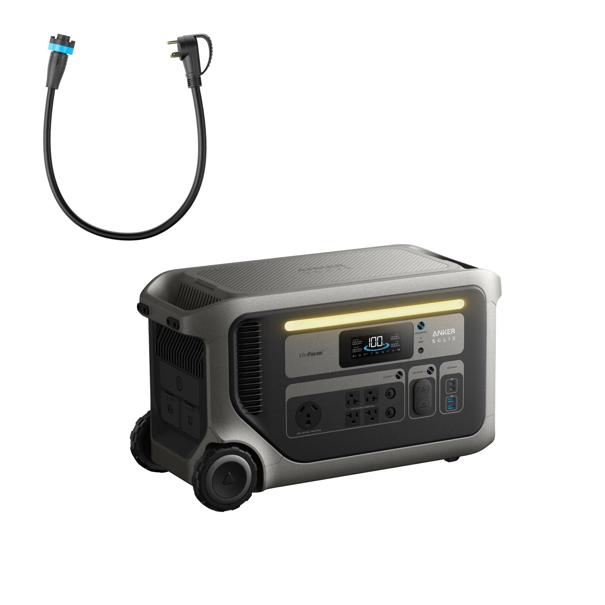 Anker SOLIX F3000 Portable Power Station + TT-30 Charging Cable - We The Collective