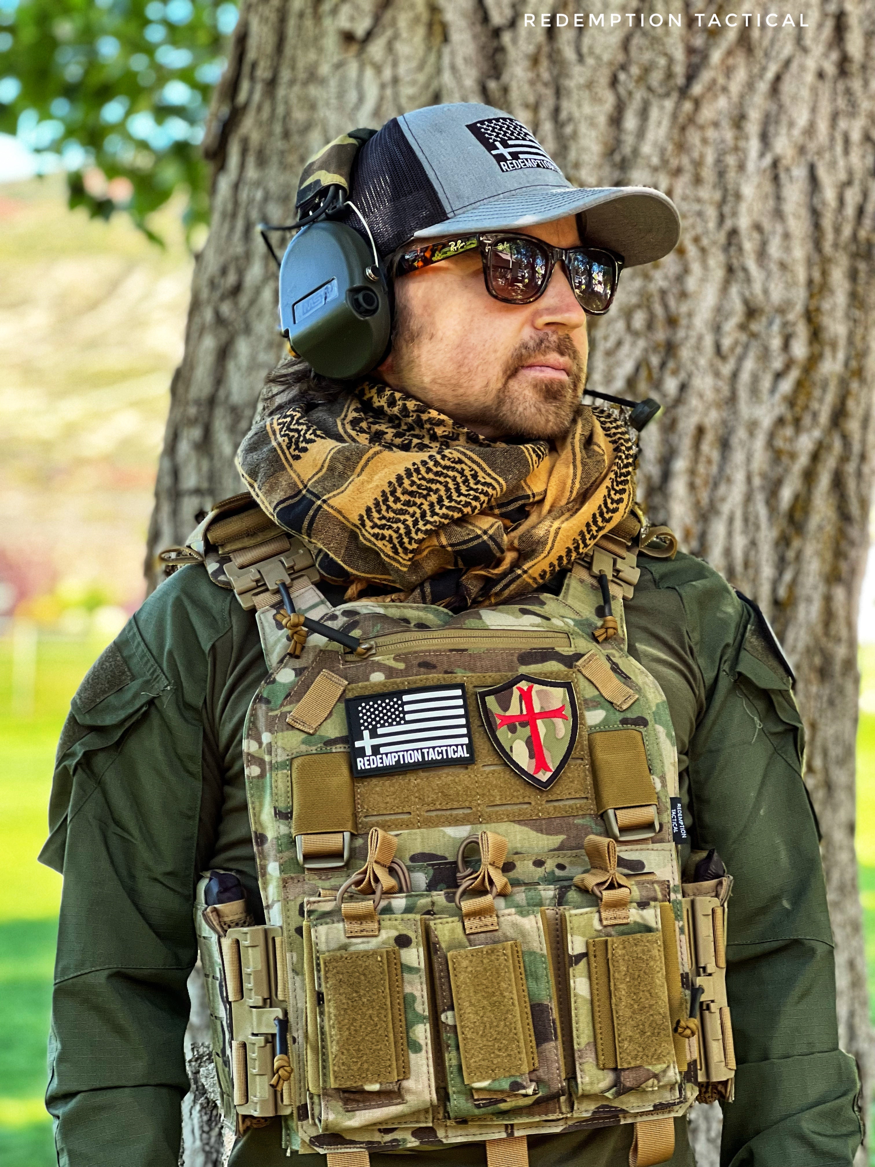 Redemption Tactical RT Crusader 2.0 armor kit with lightweight Level IV front and back plates, 10x12 size, full kit for tactical vests.