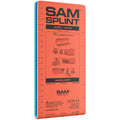 18-inch Sam Splint first aid tool for immobilizing injuries, displayed on a plain background.
