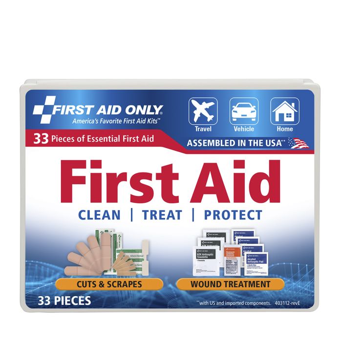 All Purpose First Aid Kit, 34 Pieces - OVERLANDERS Outfitter