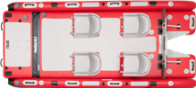 FastCat14™ catamaran swivel seat canopy package with adjustable canopy and ergonomic seats for comfortable boating.