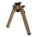 FDE Magpul A.R.M.S.® 17S Style Bipod with pan and tilt for long-range shooting, designed by HCC Tactical.