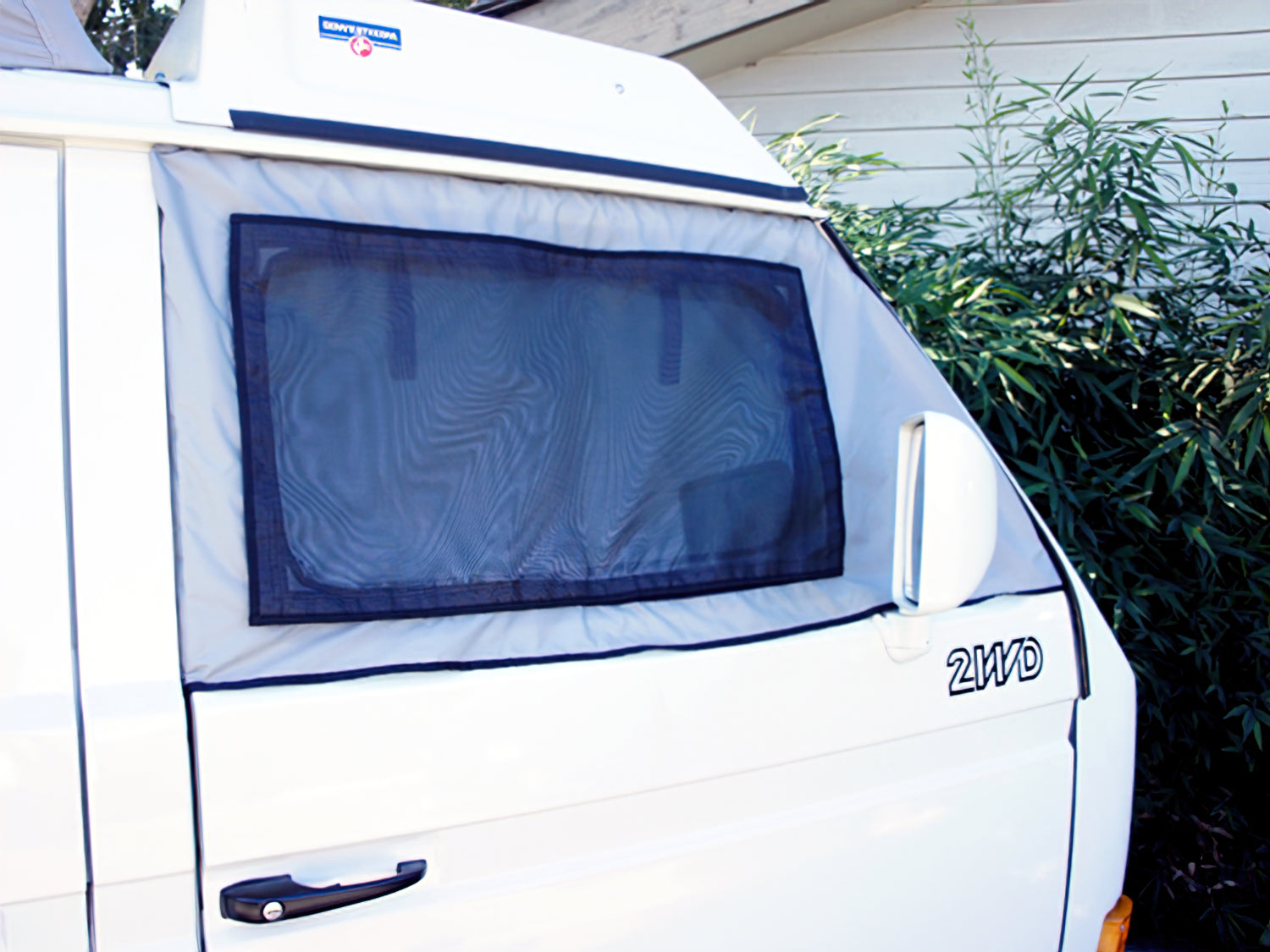 Front Door Window Screen Set [Vanagon] - OVERLANDERS Outfitter