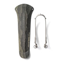 ZEITBIKE Ass Savers Win Wing gravel rear mudguard with grey wishbone, lightweight fender designed for off-road cycling.
