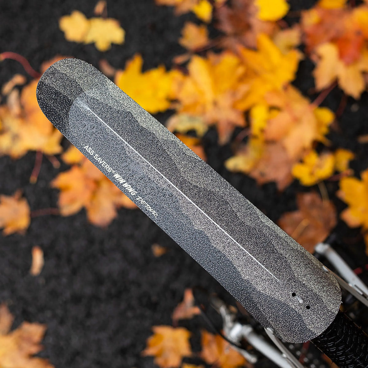 ZEITBIKE Ass Savers Win Wing gravel rear mudguard with grey wishbone, lightweight fender to protect against mud and water splashes