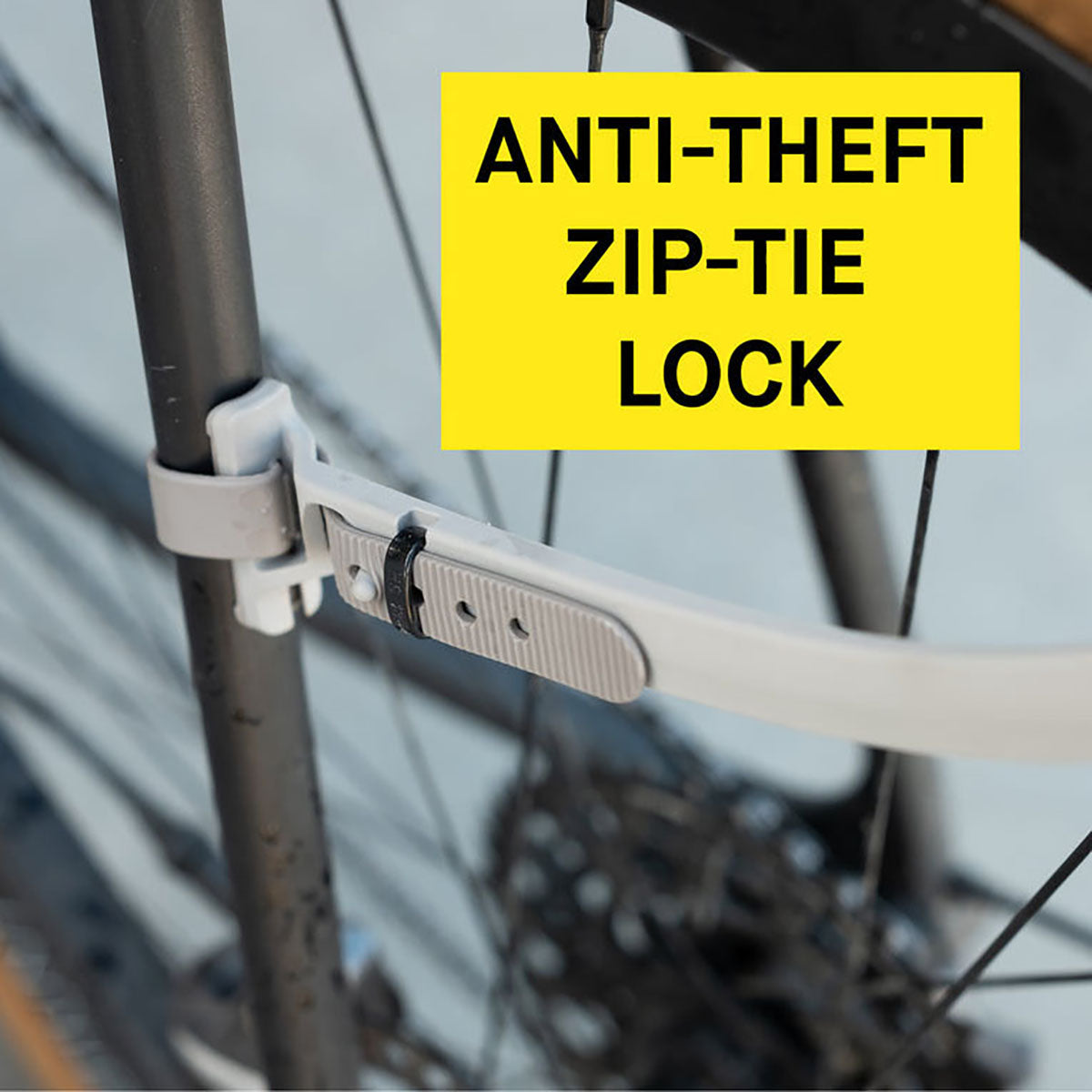 ZEITBIKE Ass Savers Win Wing gravel rear mudguard with grey wishbone, lightweight fender for mountain and gravel bikes.