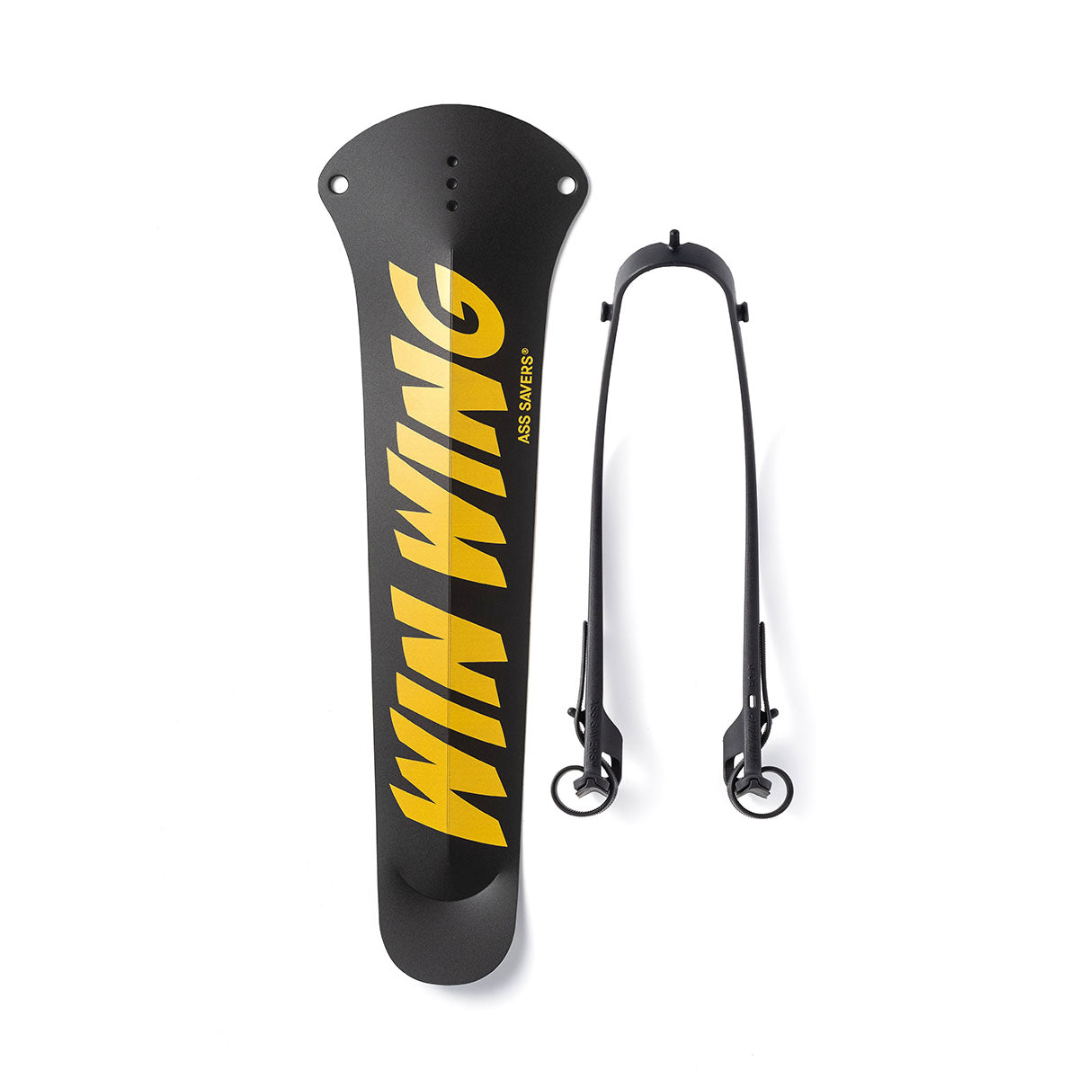 ZEITBIKE Ass Savers Win Wing 2 road rear mudguard with black wishbone, lightweight fender for bike protection and style