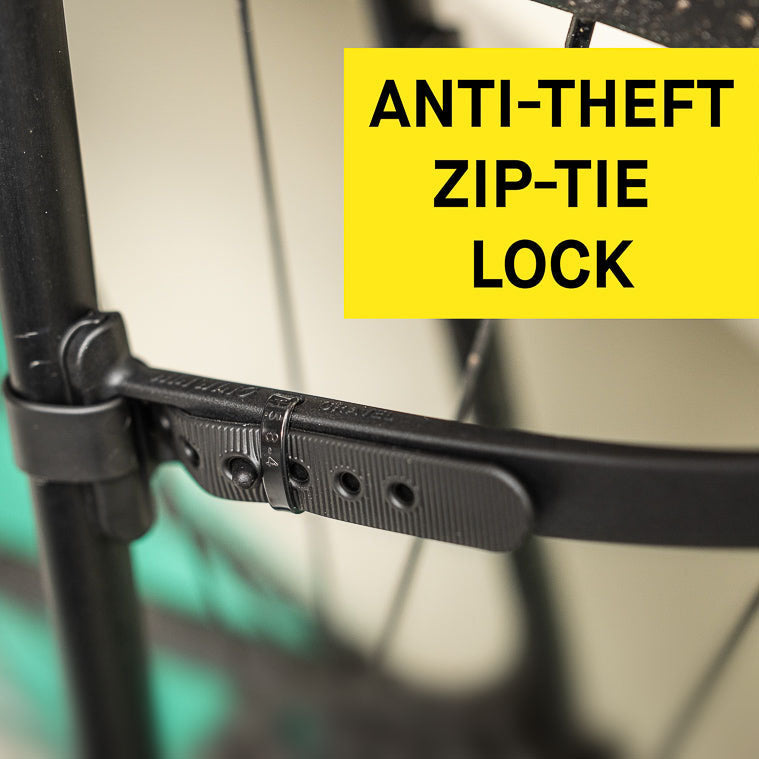 ZEITBIKE Ass Savers Win Wing 2 road rear mudguard with black wishbone, lightweight bike fender for rear wheel protection