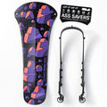 ZEITBIKE Ass Savers Win Wing MTB fenders attached to a mountain bike, showcasing durable plastic mudguards for off-road riding.