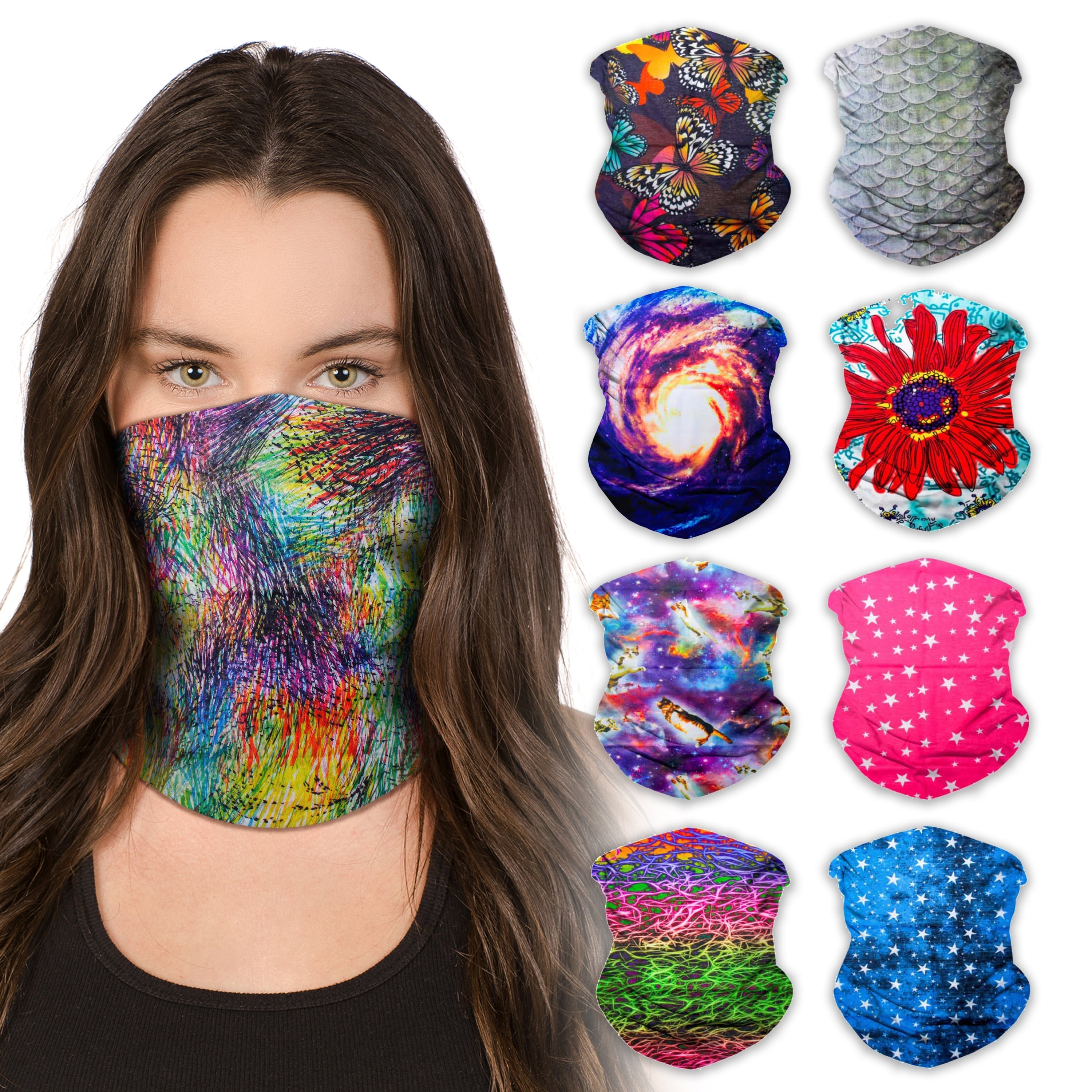 Festival Neck Gaiter (9 Pack) - OVERLANDERS Outfitter