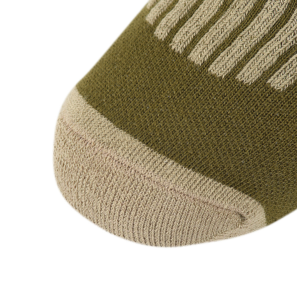 M-TAC mid calf socks made with Coolmax fabric, showcasing a breathable and comfortable design for active wear.
