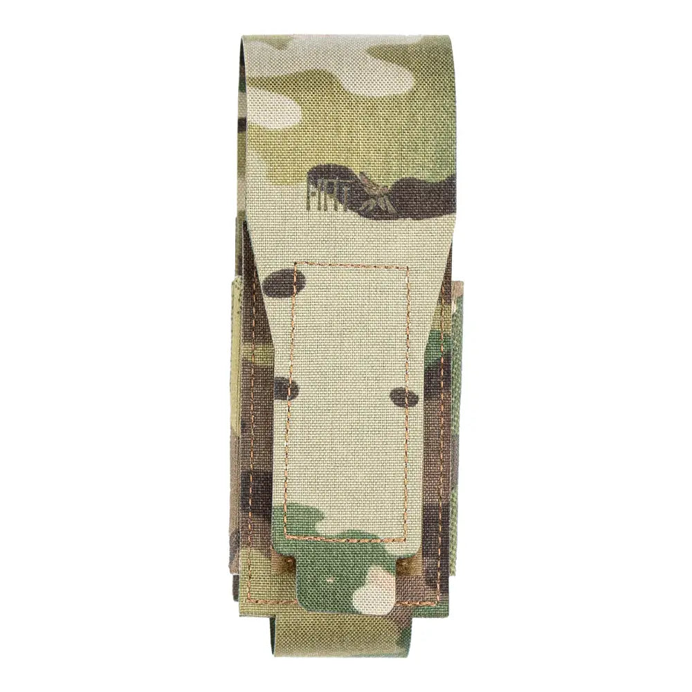 HCC Tactical Micro Flashbang Pouch in Multicam, designed for secure storage of tactical flashbangs and gear.