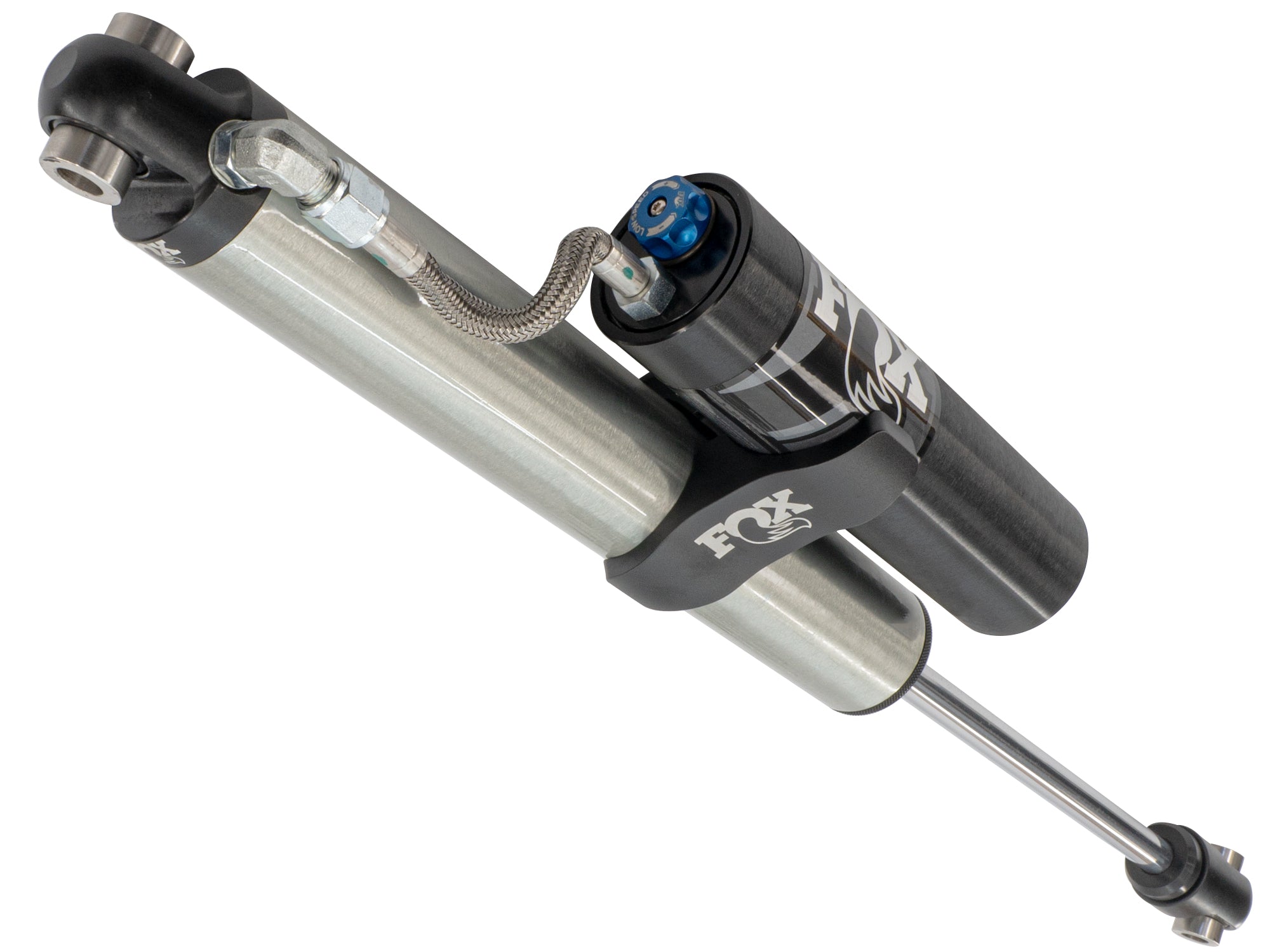 GoWesty Fox Shock and Spring Rear Bundle for Syncro 4WD vehicle, showing assembled shock absorber and spring components.
