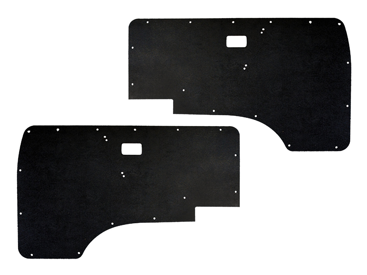 ABS Plastic Trim Panel Set - Front Door [Vanagon] - OVERLANDERS Outfitter