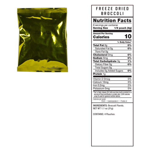 Freeze dried vegetable bucket with 120 servings, ideal for food and water storage from QuakeKits.