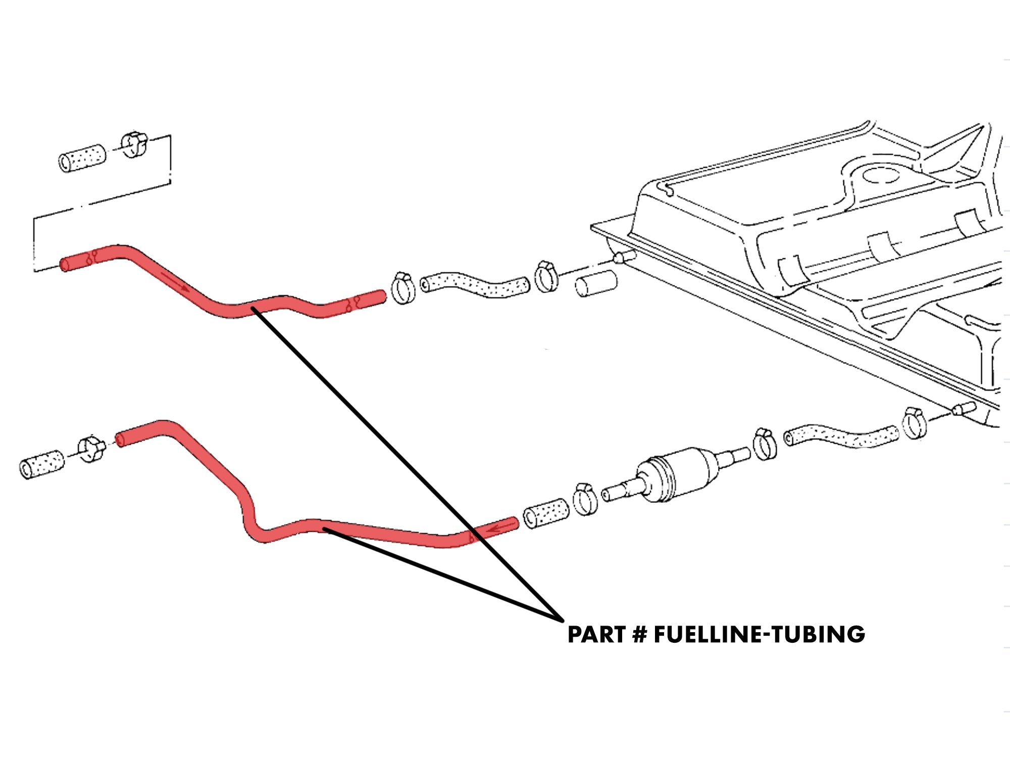 Fuel Hard Line - 6mm (13 Feet) [2WD Vanagon] - OVERLANDERS Outfitter