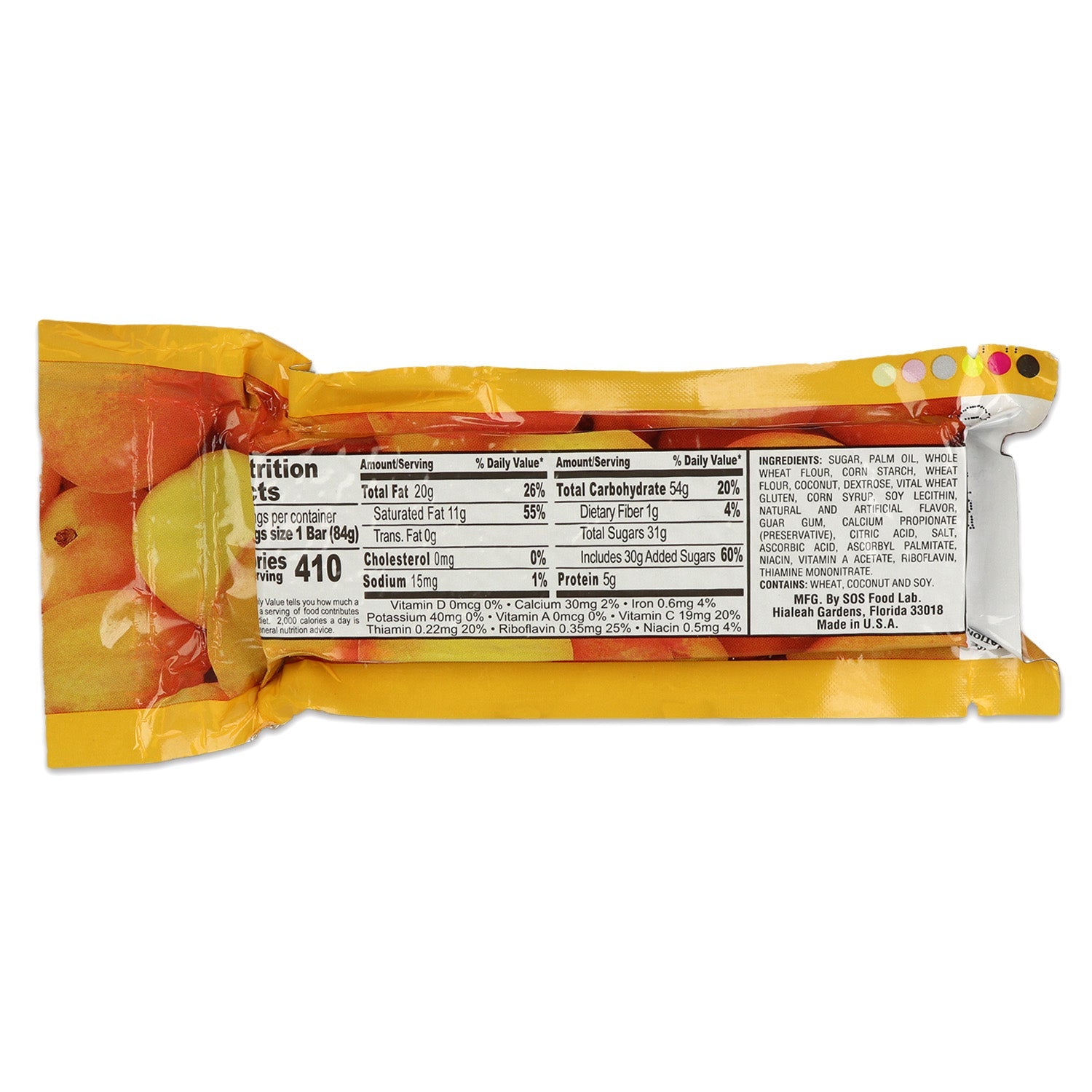 Millennium Energy Bar Apricot 400 Calories - OVERLANDERS Outfitter