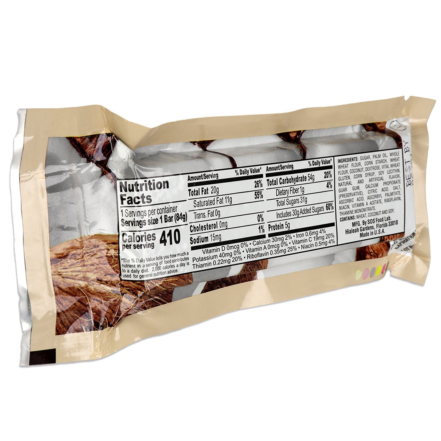 Millennium Energy Bar Coconut 400 Calories - OVERLANDERS Outfitter