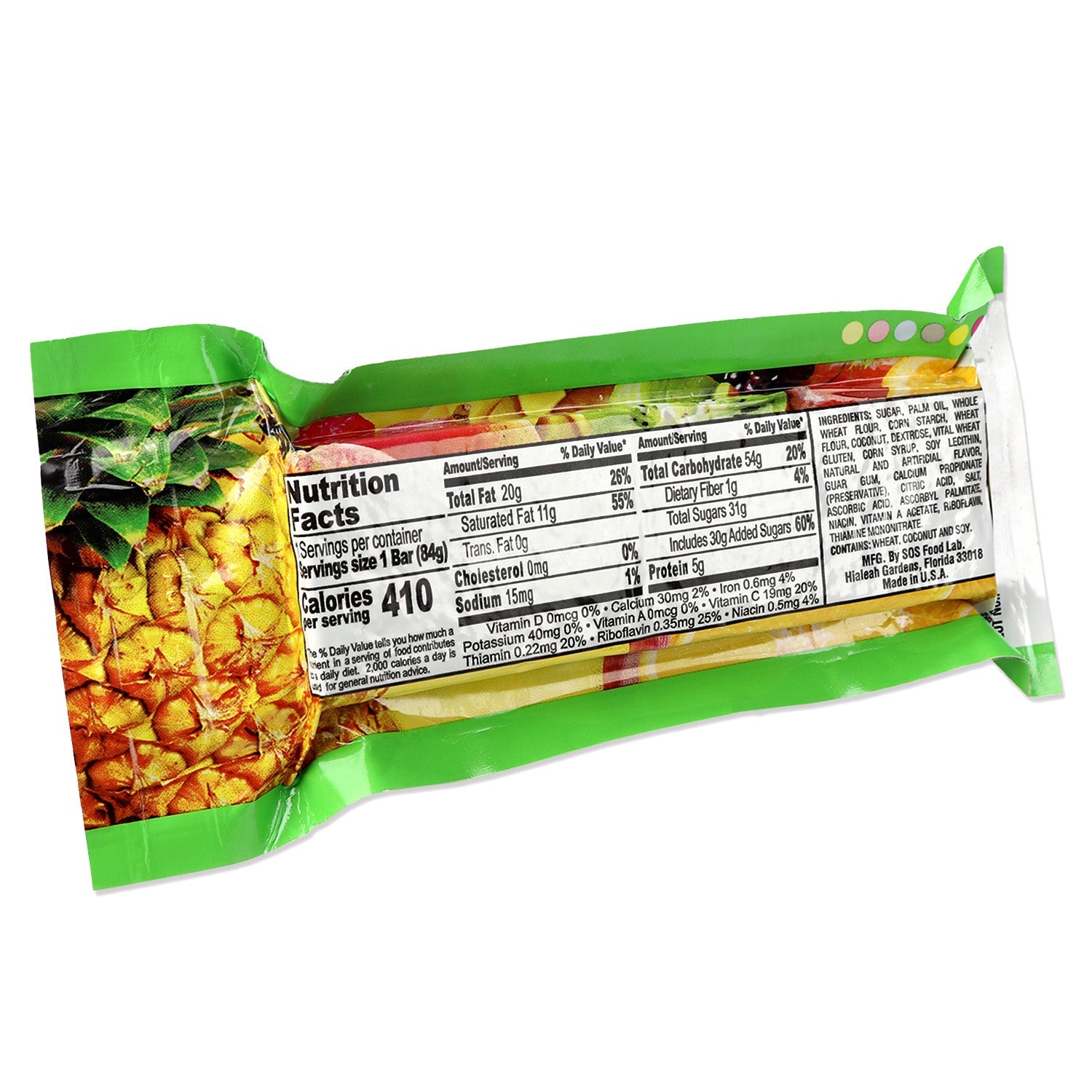 Millennium Energy Bar Tropical Fruit 400 Calories - OVERLANDERS Outfitter