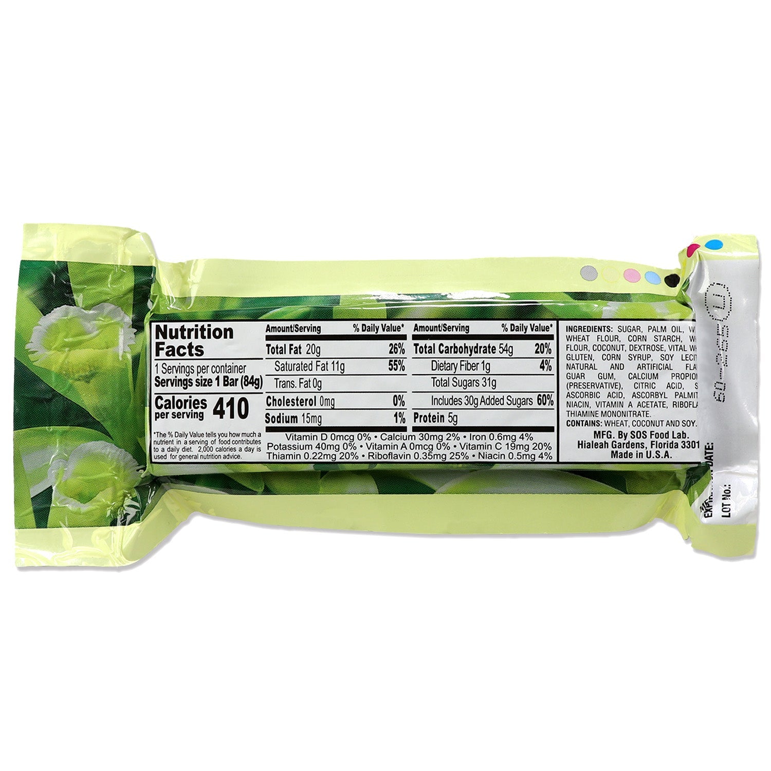 Millennium Energy Bar (Vanilla) - OVERLANDERS Outfitter