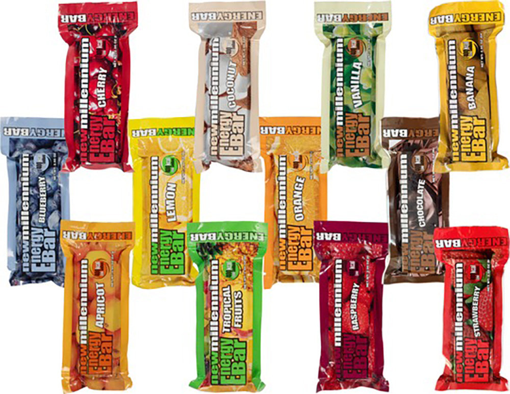 Millennium Energy Bar (Variety Pack), Case of 144 - OVERLANDERS Outfitter