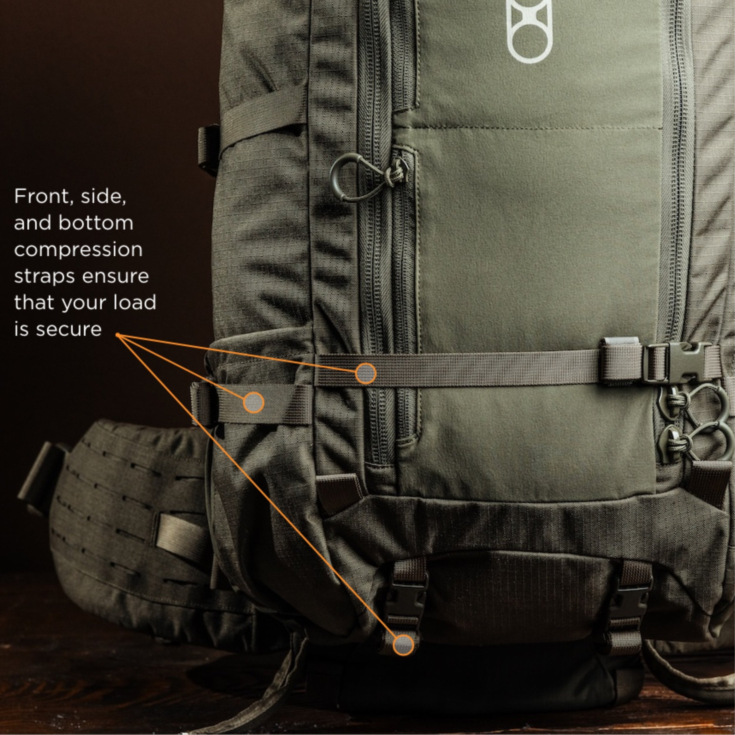 Eberlestock Brooks 3500 - Lightweight w/ Hydration Bladder Sleeve & Zippered Front Pockets - OVERLANDERS Outfitter