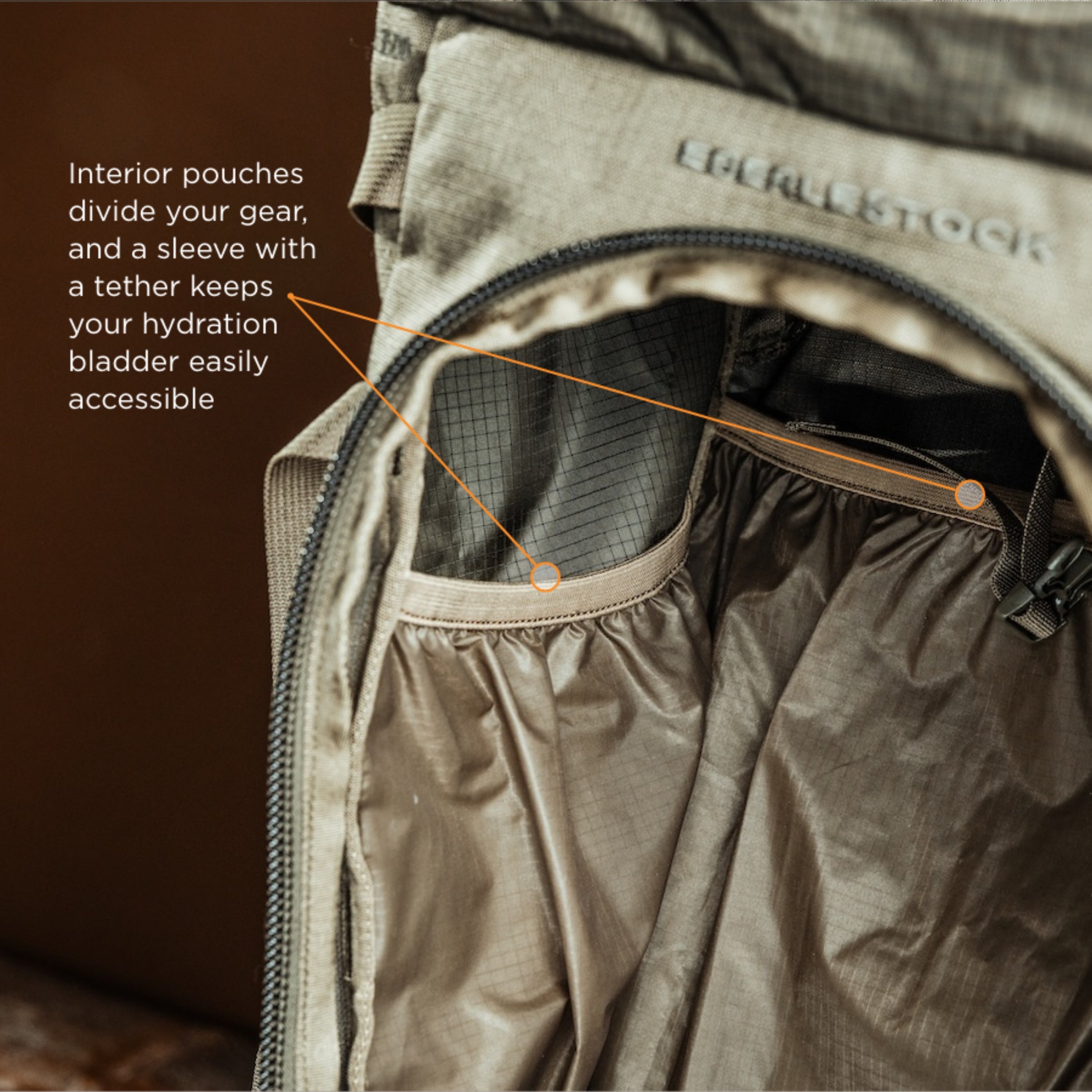 Eberlestock Brooks 7000 - Lightweight w/ EMOD Lid & Hydration Bladder Sleeve - OVERLANDERS Outfitter