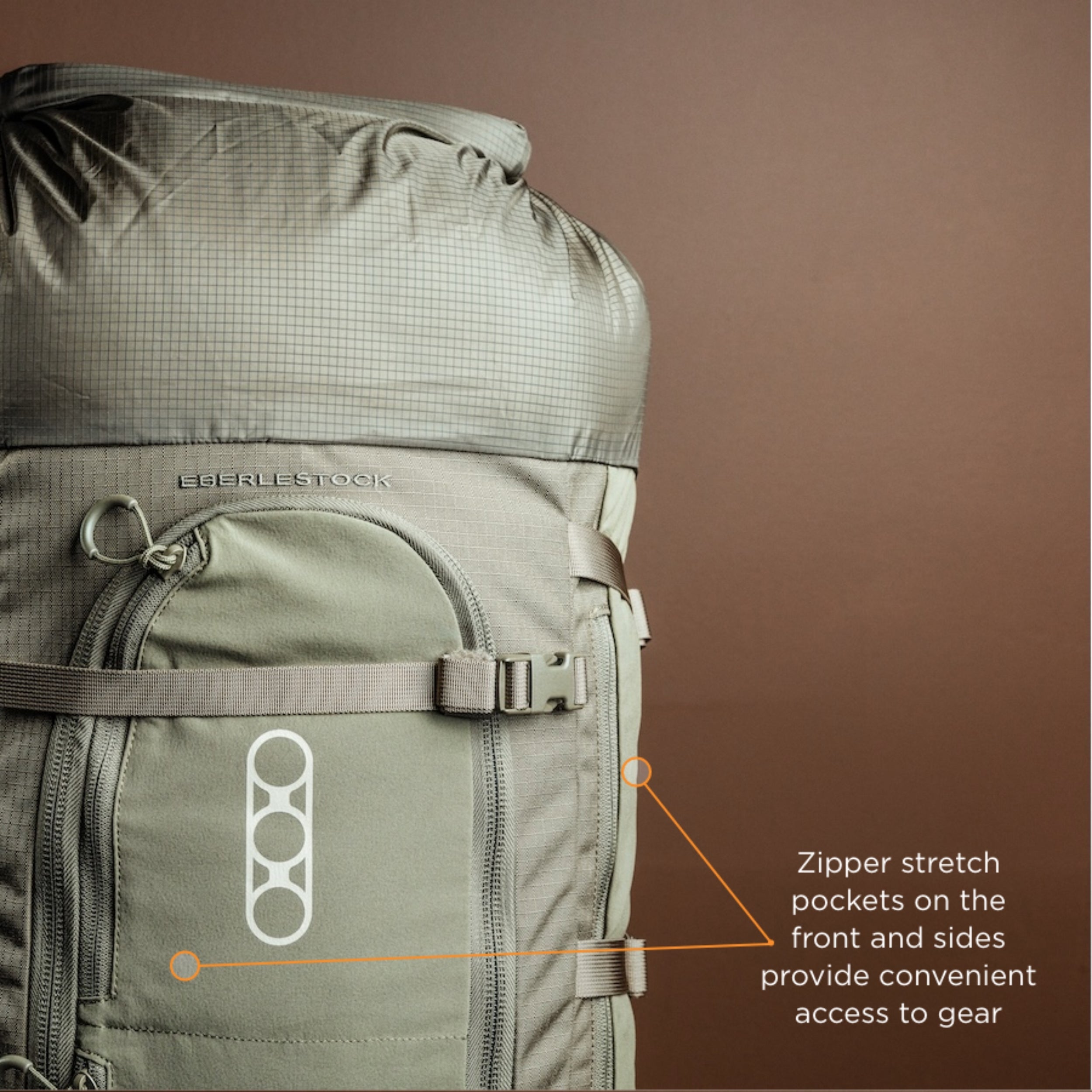 Eberlestock Brooks 7000 - Lightweight w/ EMOD Lid & Hydration Bladder Sleeve - OVERLANDERS Outfitter