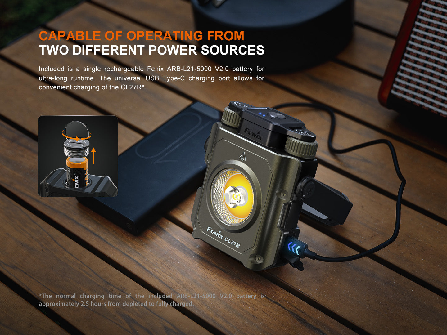 Fenix CL27R Multifunctional Outdoor Lantern - OVERLANDERS Outfitter