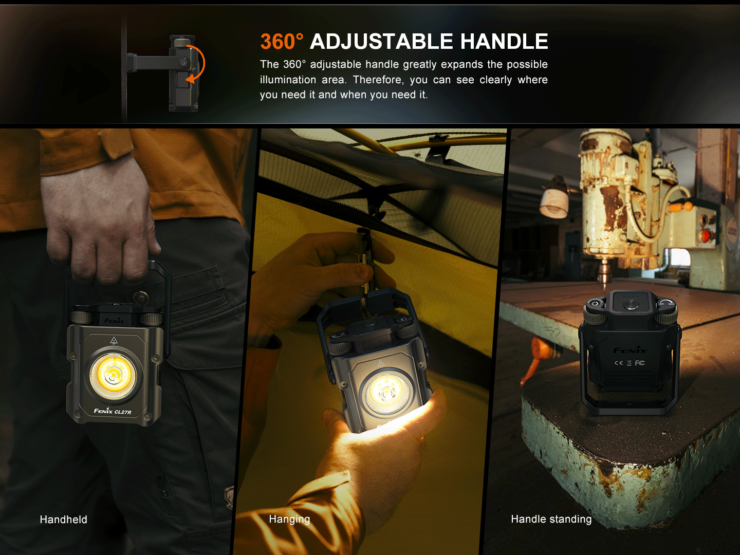Fenix CL27R Multifunctional Outdoor Lantern - OVERLANDERS Outfitter