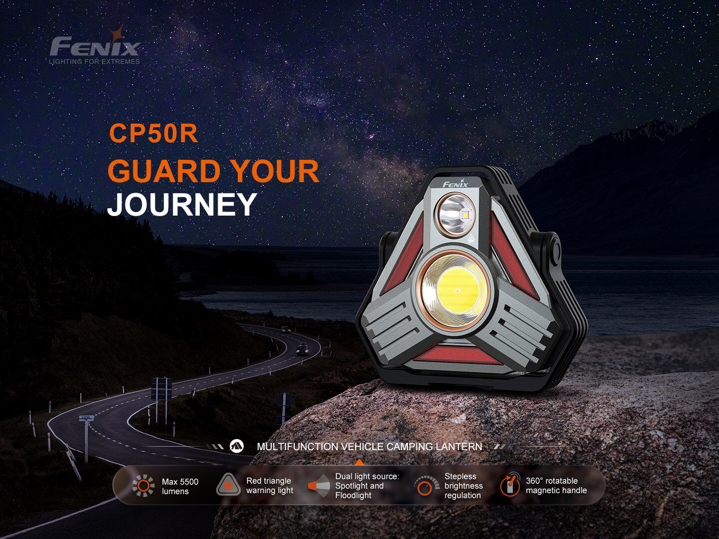 Fenix CP50R Road Hazard Camping Lantern - OVERLANDERS Outfitter