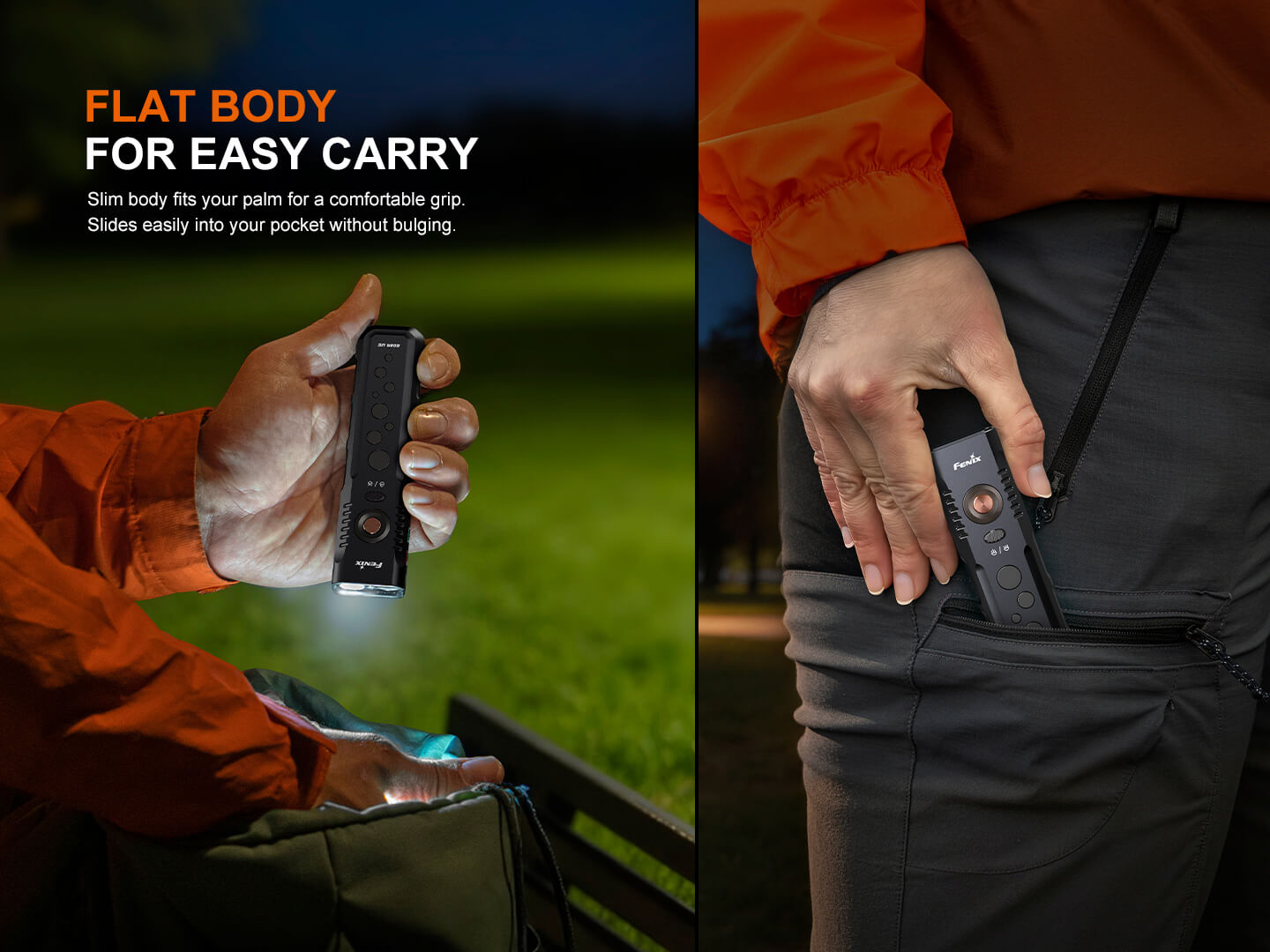 Fenix E08R UE Multi-Light EDC Flashlight With Red Light & Green Laser - OVERLANDERS Outfitter
