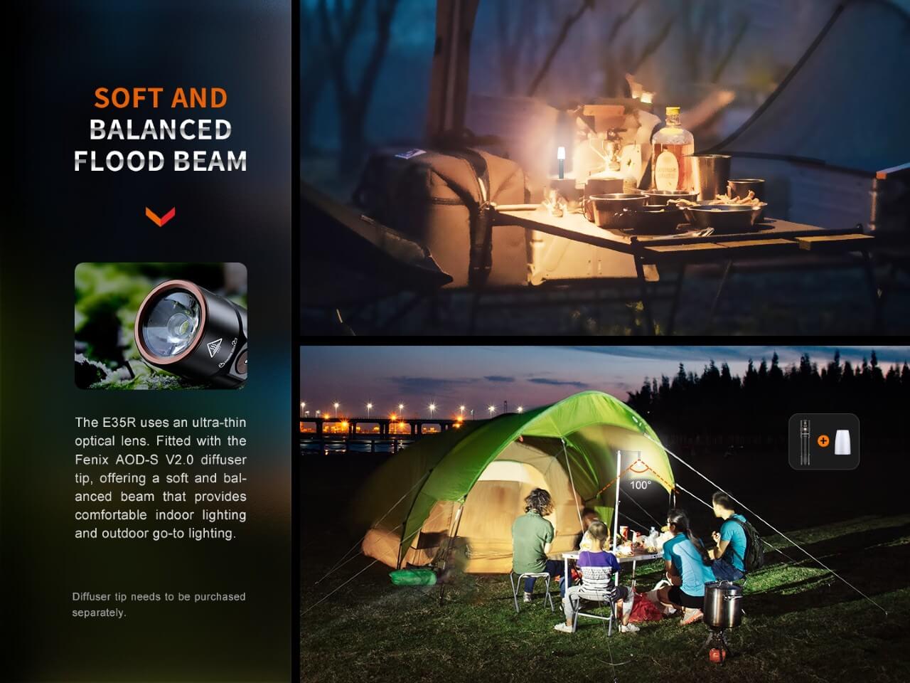Fenix E35R High-Performance Rechargeable LED Flashlight - We The Collective