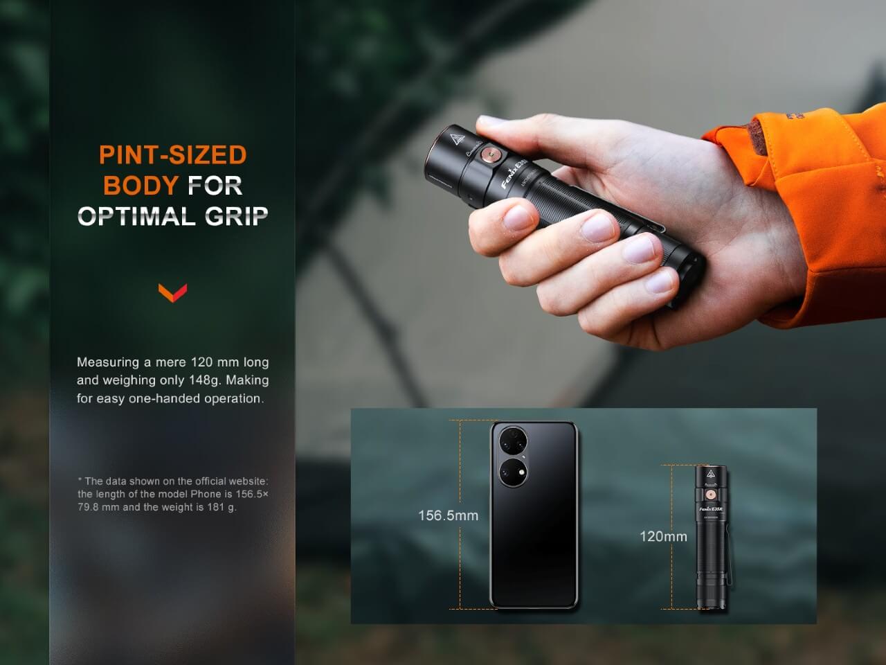 Fenix E35R High-Performance Rechargeable LED Flashlight - We The Collective
