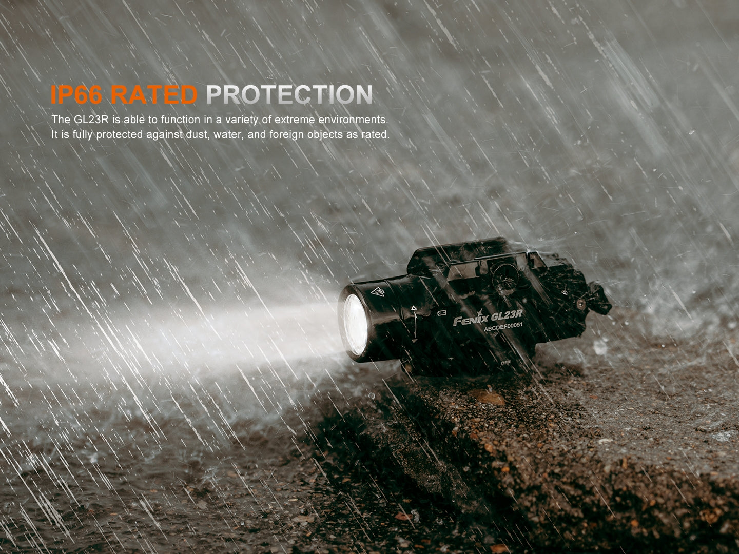 Fenix GL23R Green Laser Tactical Light - We The Collective