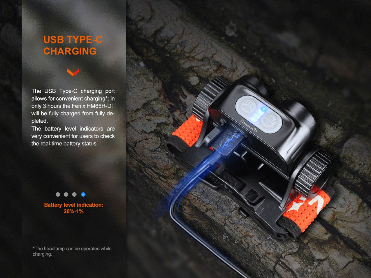 Fenix HM65R-DT Trail Running LED Headlamp - We The Collective
