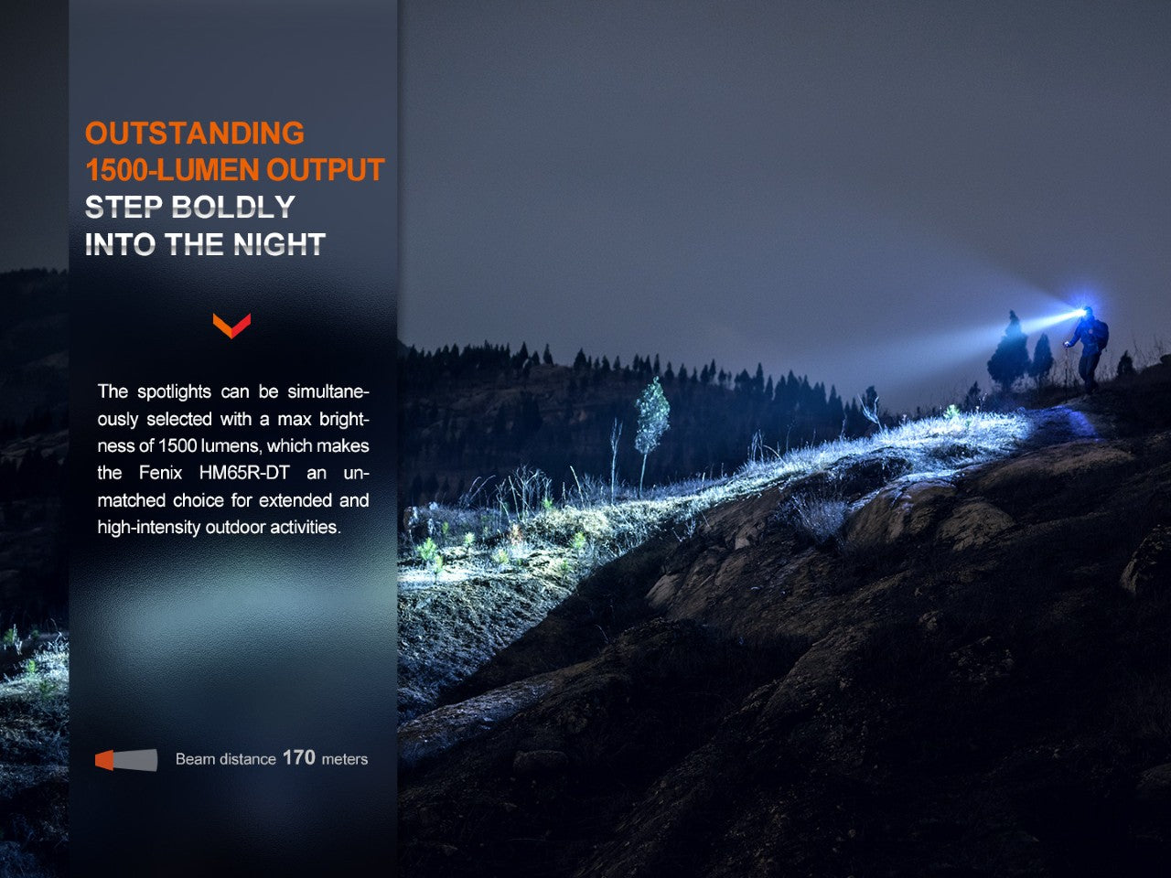 Fenix HM65R-DT Trail Running LED Headlamp - We The Collective