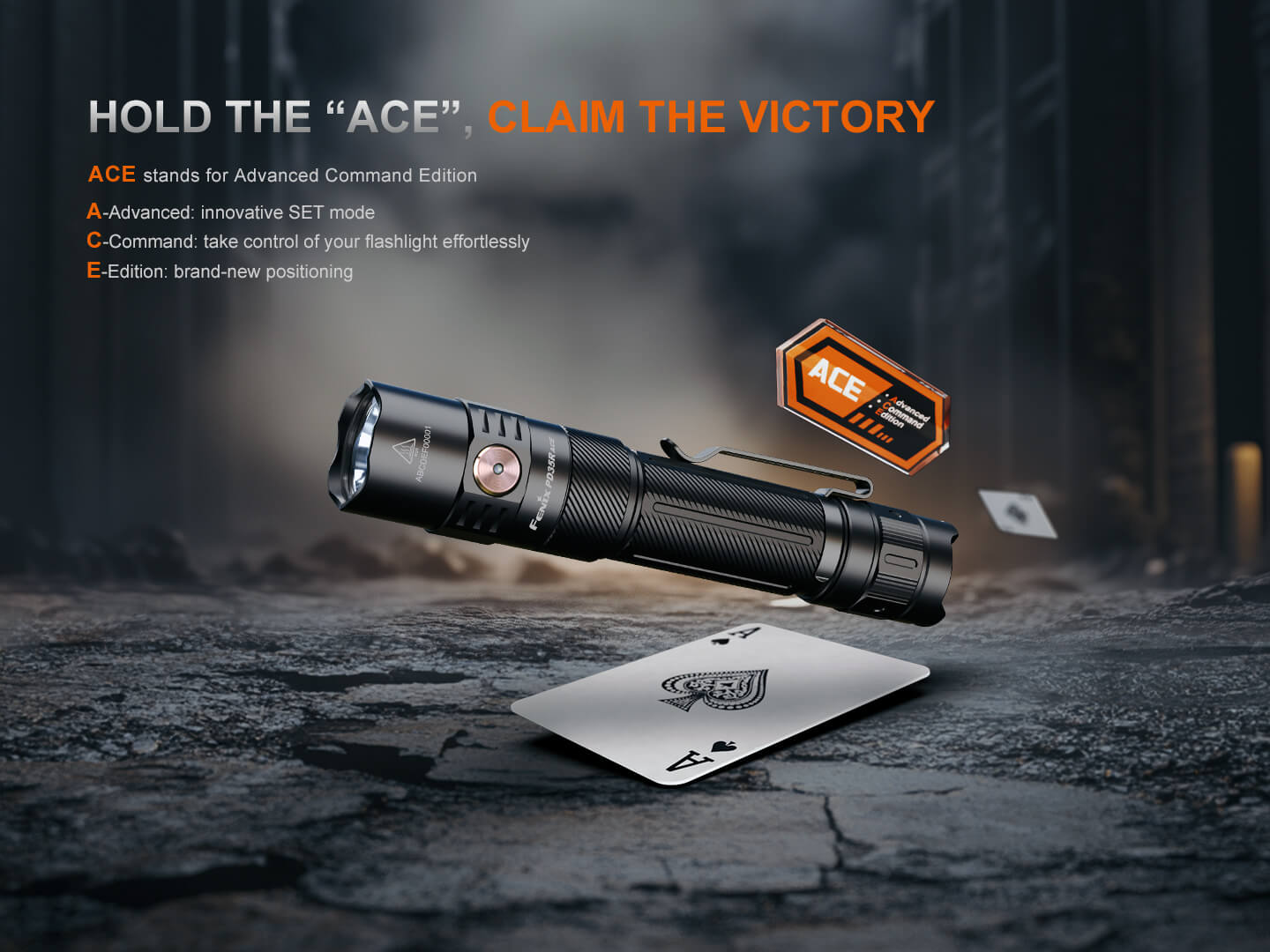 Fenix PD35R ACE Multi-mode Tactical Flashlight - We The Collective
