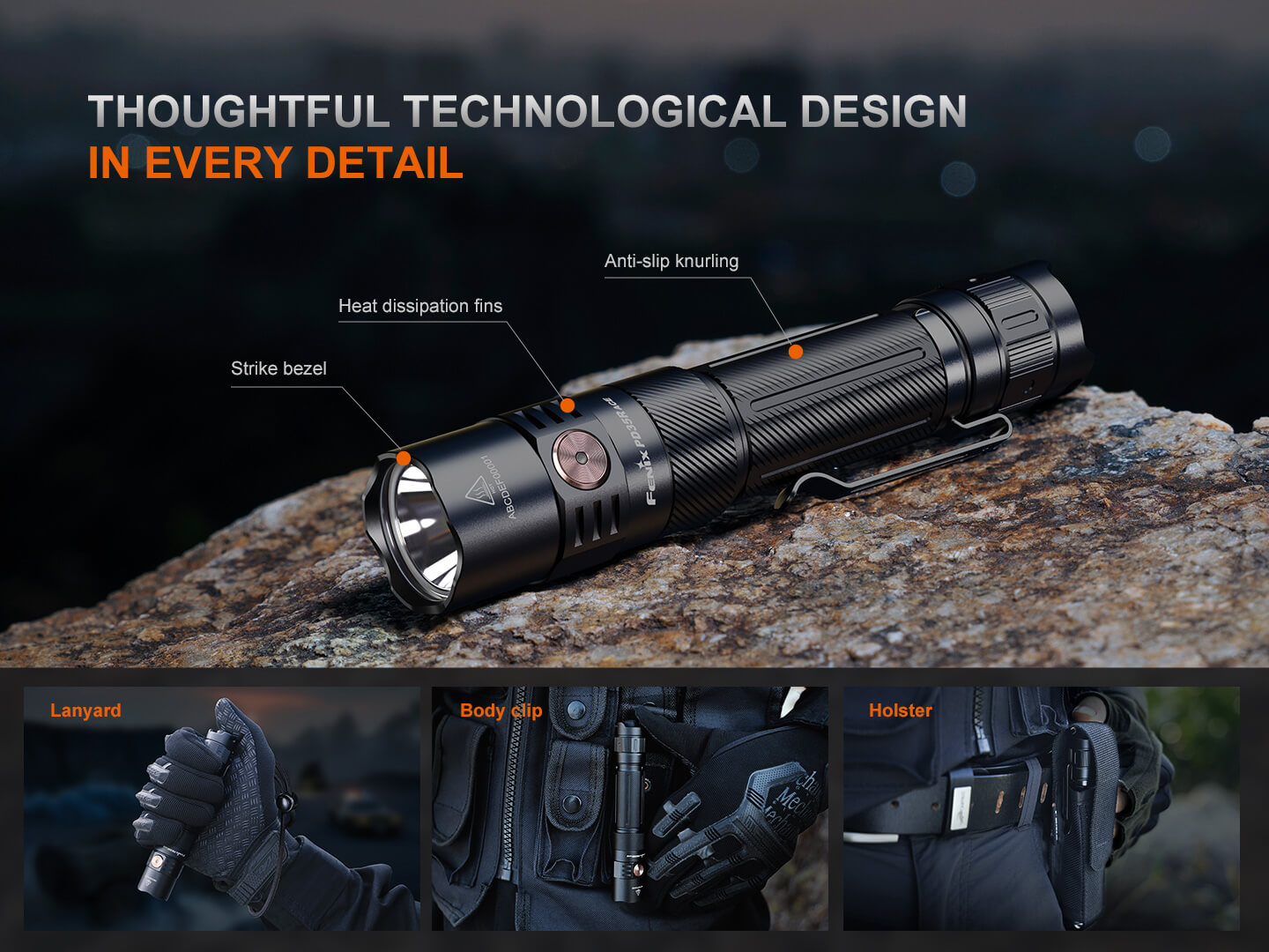 Fenix PD35R ACE Multi-mode Tactical Flashlight - We The Collective