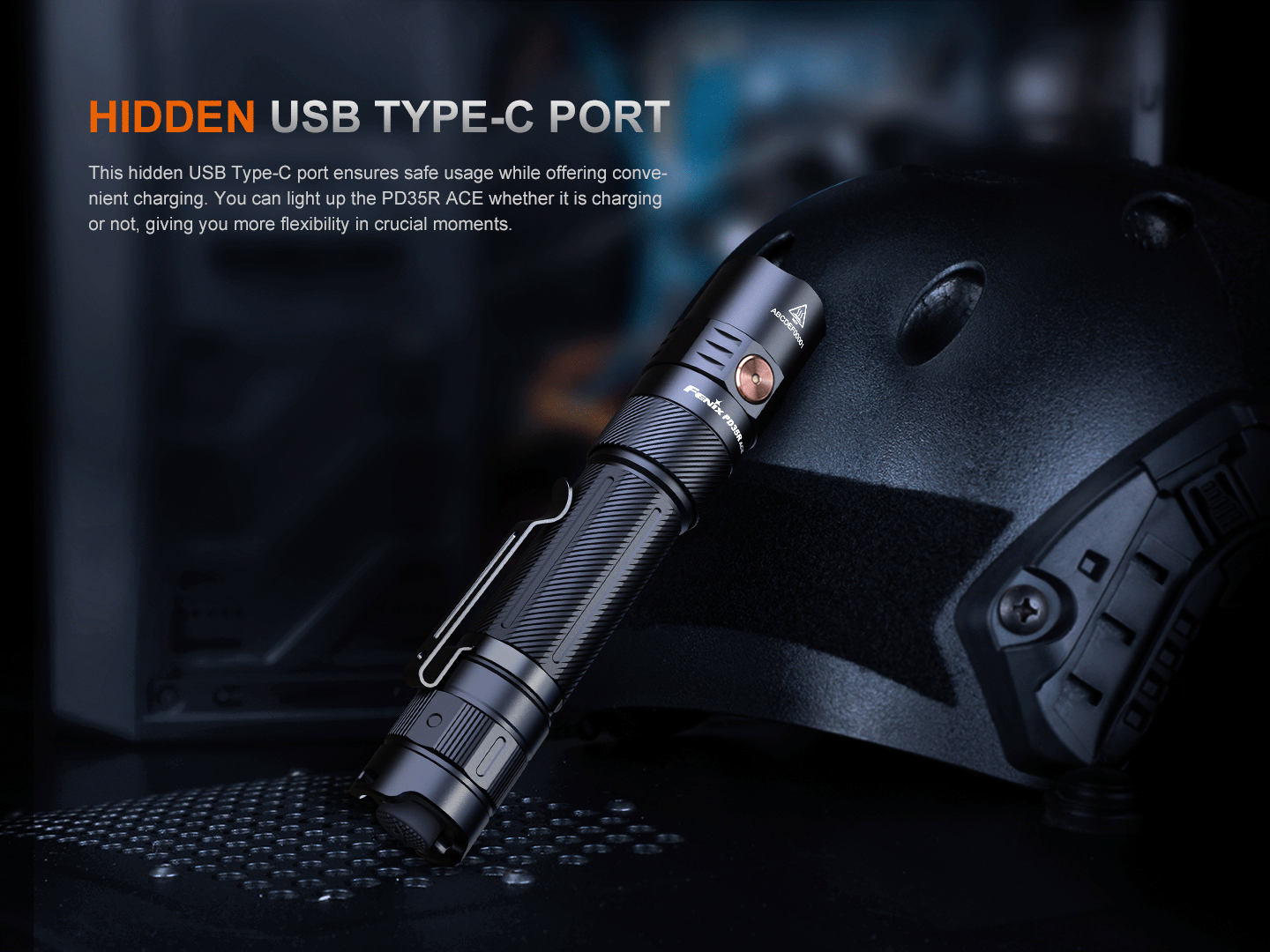 Fenix PD35R ACE Multi-mode Tactical Flashlight - We The Collective