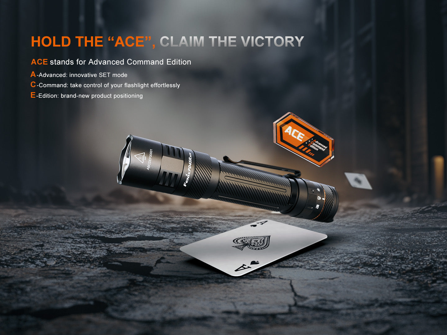 Fenix PD45R ACE Multi-Mode Tactical Flashlight - We The Collective