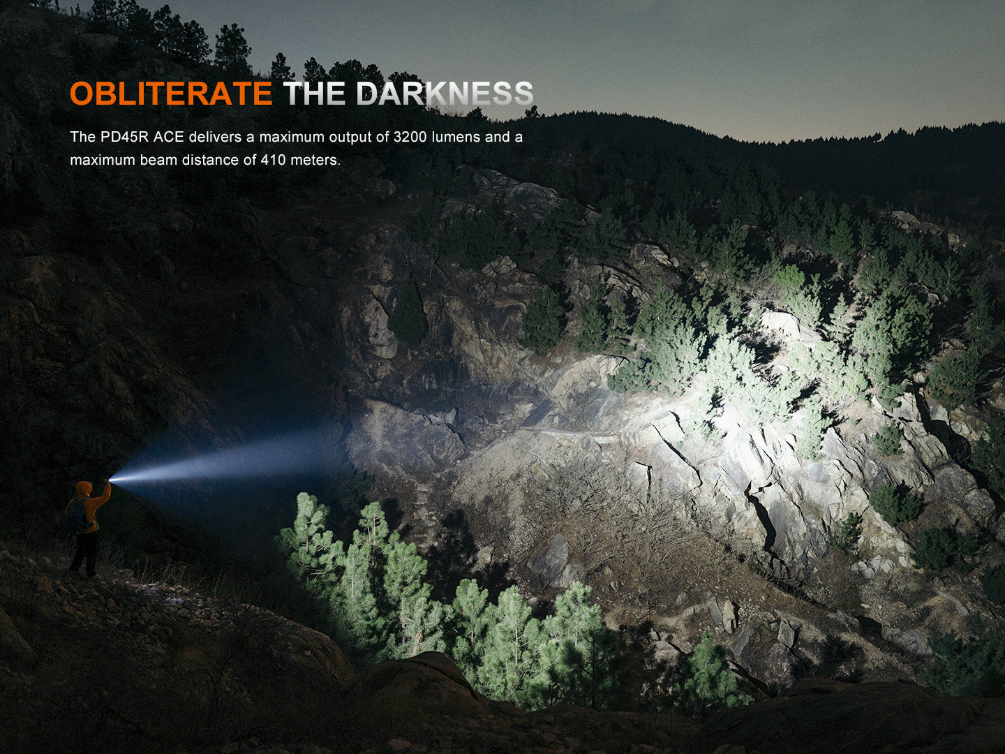 Fenix PD45R ACE Multi-Mode Tactical Flashlight - We The Collective