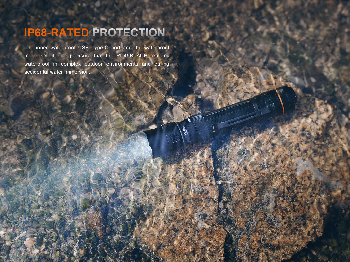 Fenix PD45R ACE Multi-Mode Tactical Flashlight - We The Collective